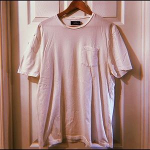 White Topman Pocket-Tee